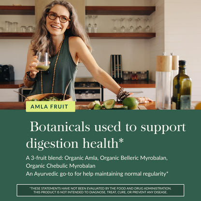 Gaia Herbs digestive supplement packaging for gentle internal cleansing and detox support