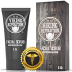 Deep cleansing facial scrub bottle back label details