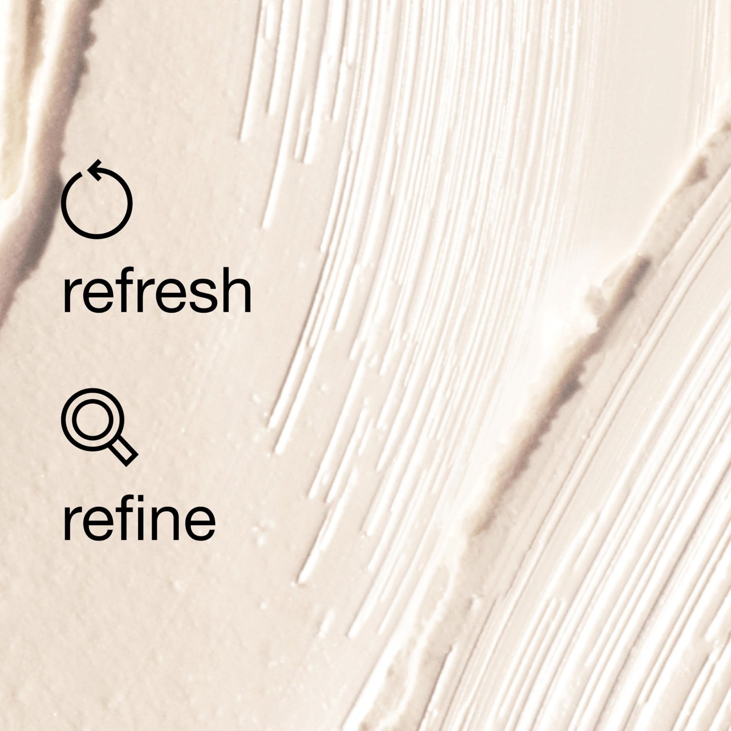 Back label of Clinique clarifying scrub detailing fragrance free allergy tested instructions