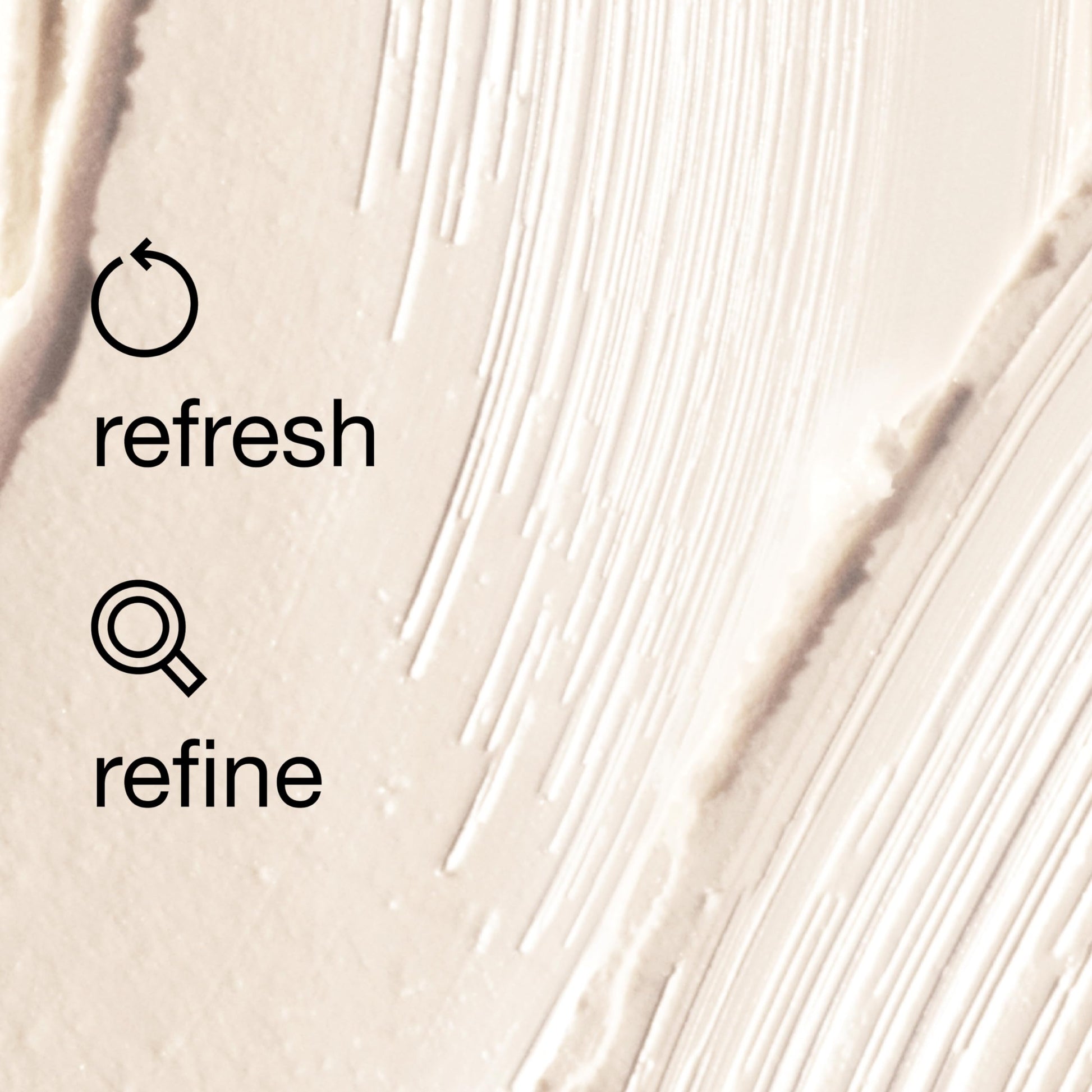 Back label of Clinique clarifying scrub detailing fragrance free allergy tested instructions