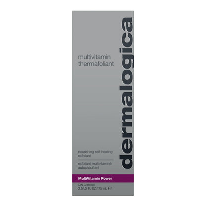 Dermalogica thermal skin polisher tube showing anti aging description