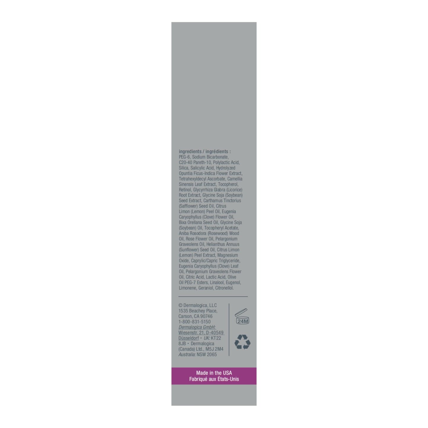 Dermalogica Age Smart multivitamin facial scrub texture detail