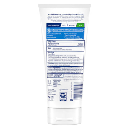 St. Ives Acne Control Apricot Scrub tube showing active salicylic acid acne medication information.