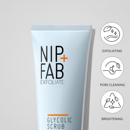 Nip + Fab brightening AHA face scrub with salicylic acid formula