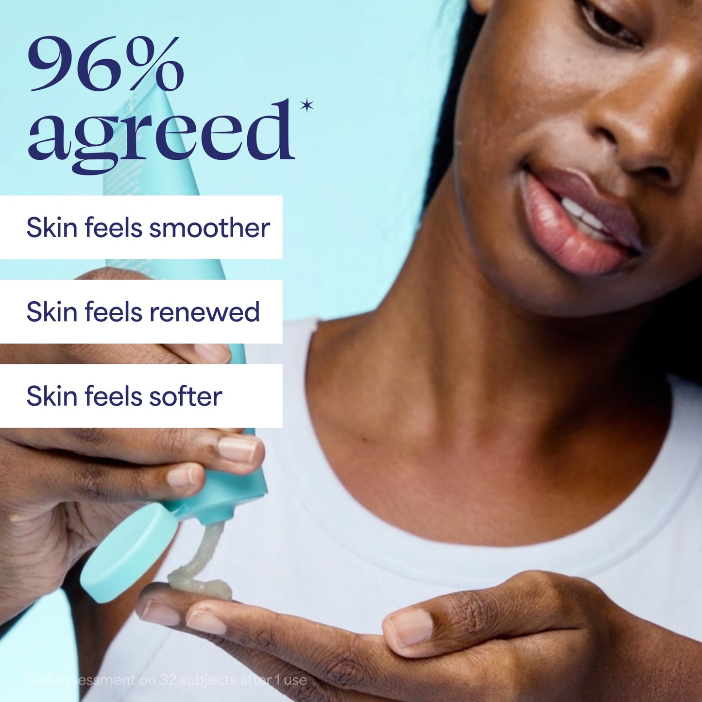 Tula probiotic skin care collection featuring the twenty nine ounce sugar scrub packaging