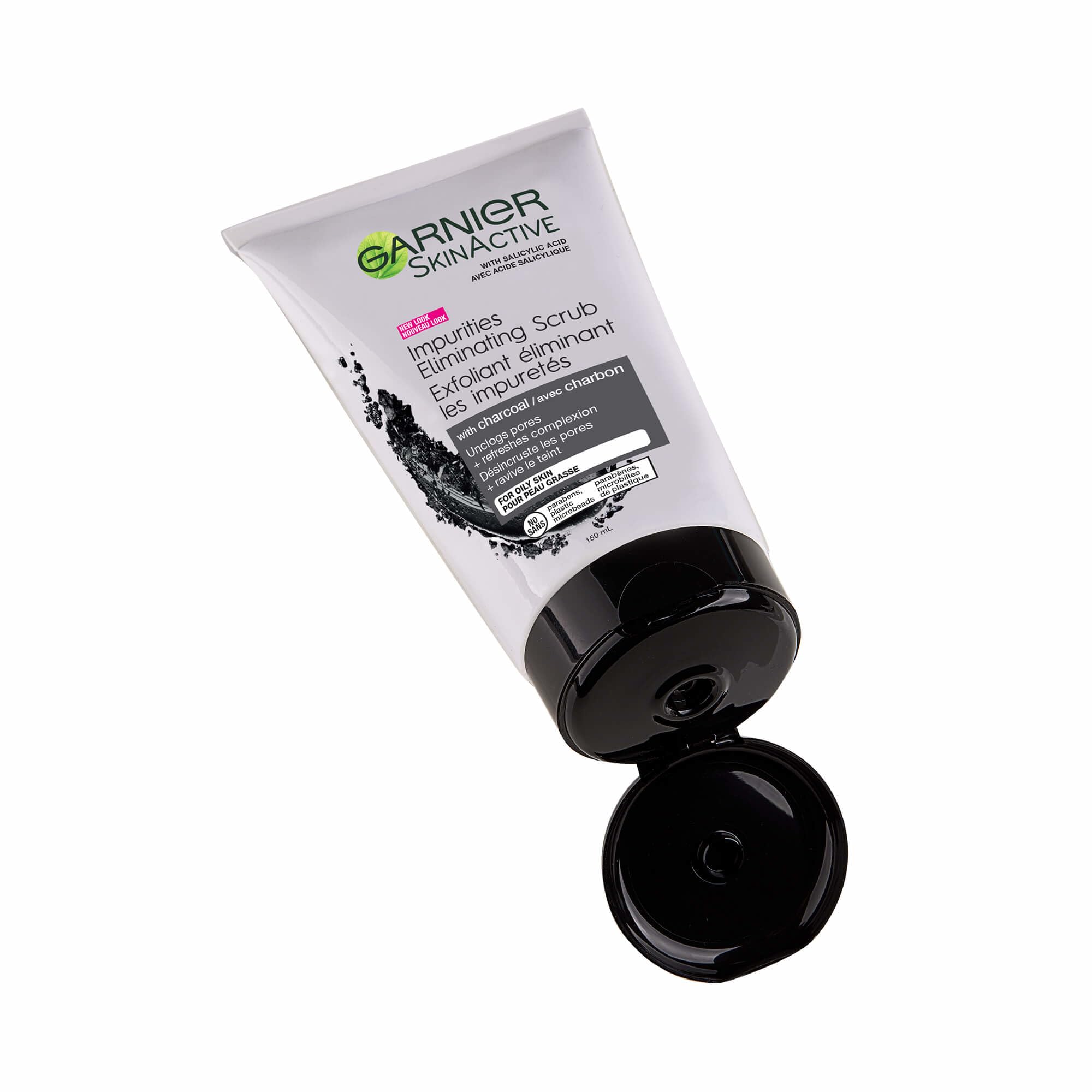 Garnier SkinActive Clean Plus clarifying scrub for oily skin