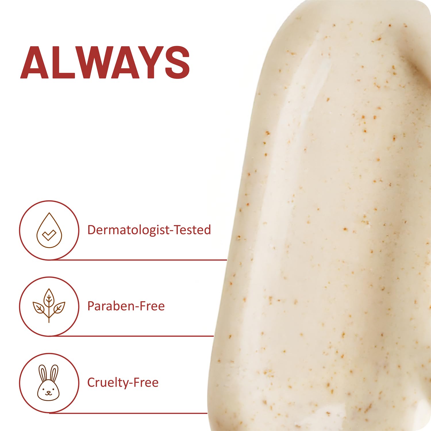 St. Ives moderate exfoliation face wash for glowing skin.