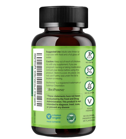 NATURELO herbal joint support solution including black pepper extract.