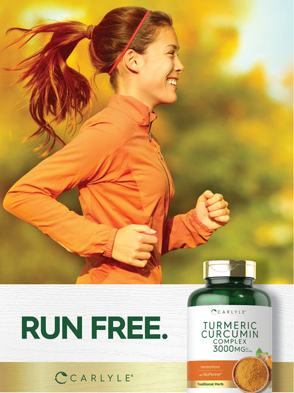 Carlyle Turmeric Curcumin authentic USA imported dietary supplement bottle