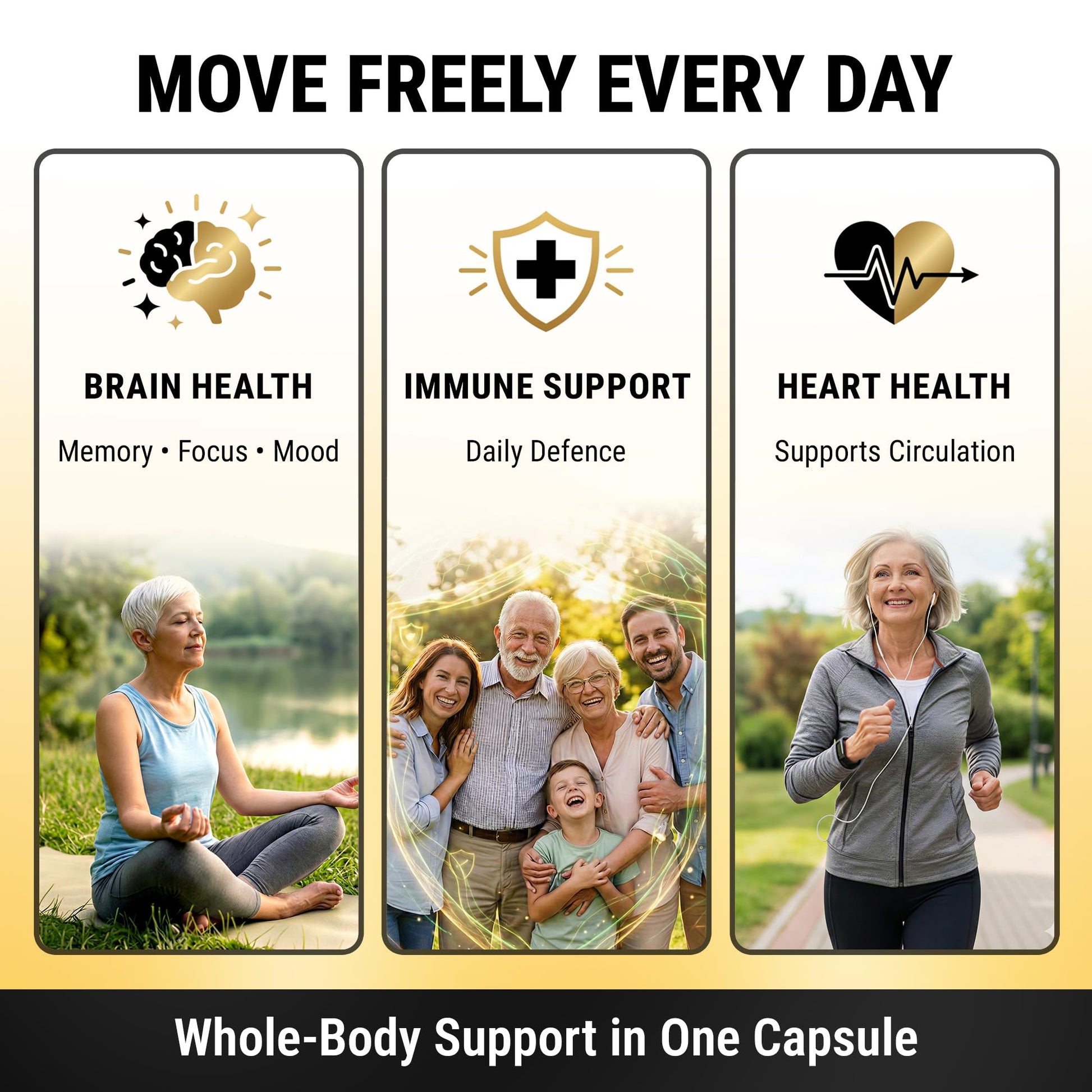 NuVitality non GMO turmeric curcumin with black pepper extract side label highlighting anti inflammatory benefits
