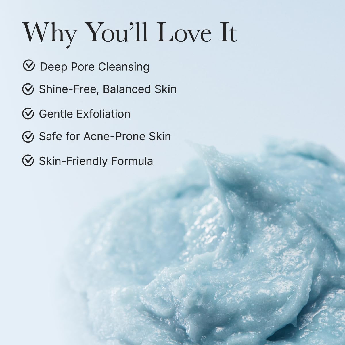 ARENCIA Korean exfoliating face wash for acne prone skin and blackheads.