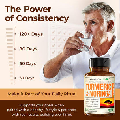 Vimerson Health 60 veggie capsules bottle emphasizing antioxidant benefits and immune system support.