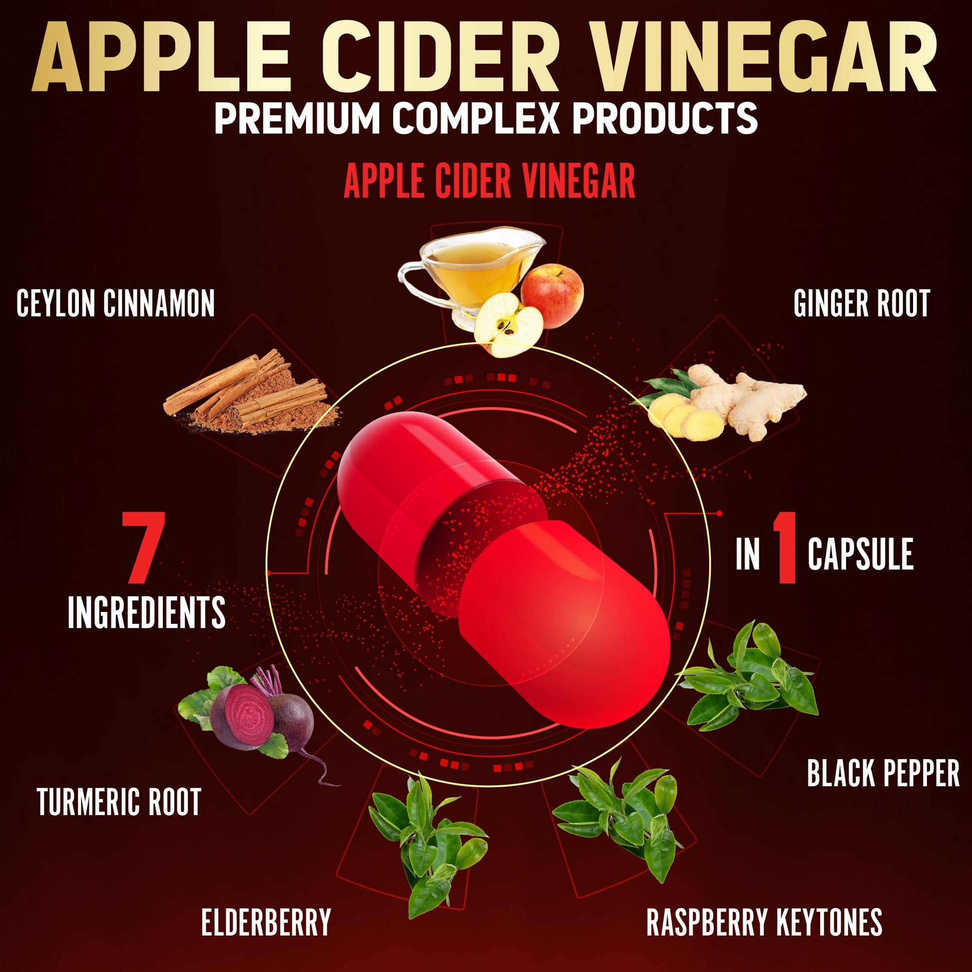 Zolotus apple cider vinegar herbal blend with Ceylon cinnamon and elderberry benefits