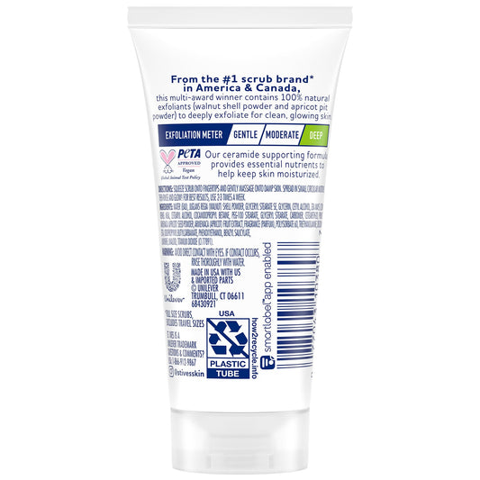 St. Ives deep exfoliating face scrub one ounce tube for glowing skin