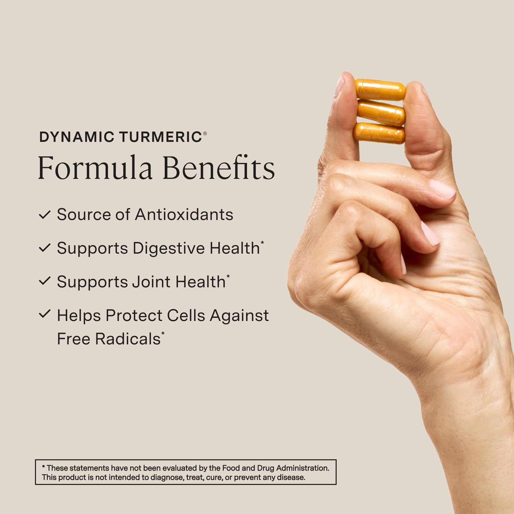 Stonehenge Health Dynamic Turmeric Curcumin supplement label details showing 1650mg complex formulation