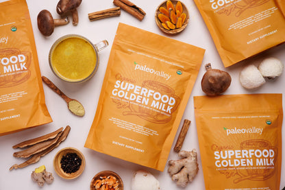 Authentic Paleovalley USA imported superfood powder seal verification view