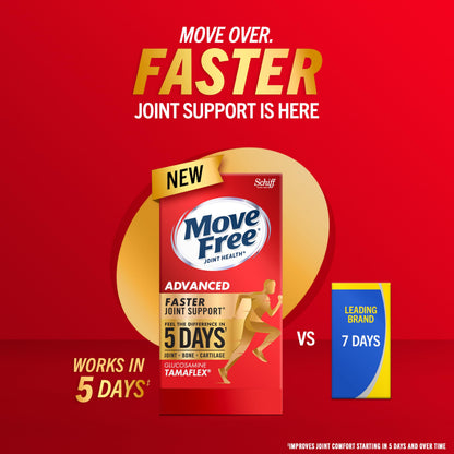Move Free turmeric curcumin and tamarind joint mobility tablets packaging details and directions