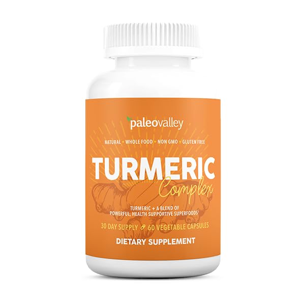 Premium imported USA organic turmeric complex daily wellness capsules