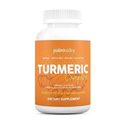 Premium imported USA organic turmeric complex daily wellness capsules