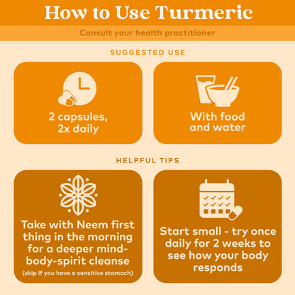 Authentic USA imported Organic India Turmeric 180 vegetarian capsules packaging details
