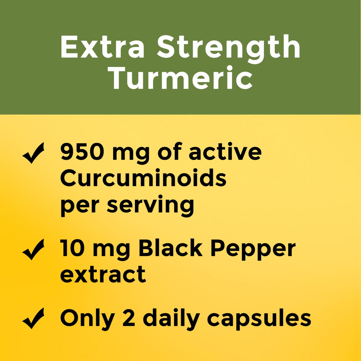 USA imported Nature Made Extra Strength Turmeric 1000 Milligrams packaging details