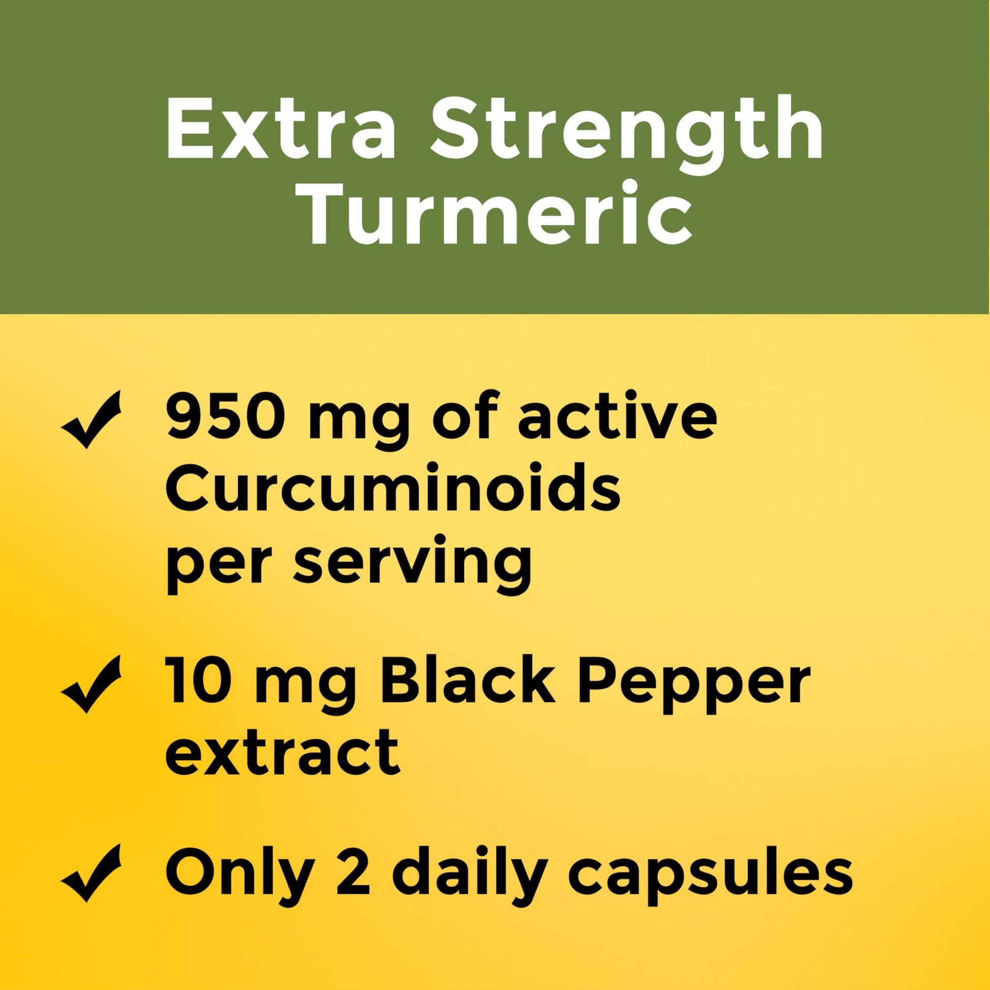 USA imported Nature Made Extra Strength Turmeric 1000 Milligrams packaging details