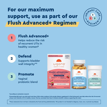 Uqora Defend authentic imported USA wellness packaging details