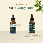 Vegan gluten free valerian root extract dropper bottle display