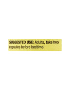 Close-up of USA imported Spring Valley 500mg sleep wellness capsules