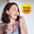 Talya Relax 60 veggie capsules package highlighting the lavender and passiflora extracts for calming brain activity.