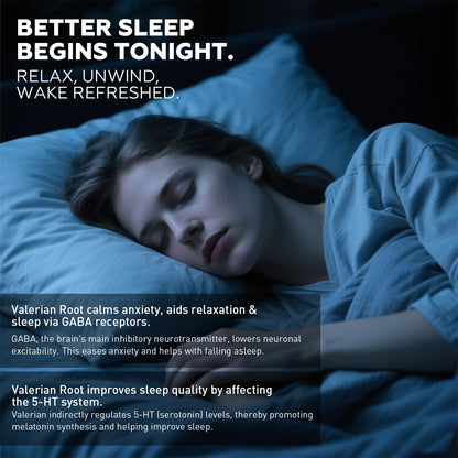 Back label of Flyrocer sugar free sleep gummies showing supplement facts and directions.