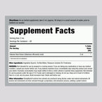 Piping Rock Valerian Root liquid extract supplement label details
