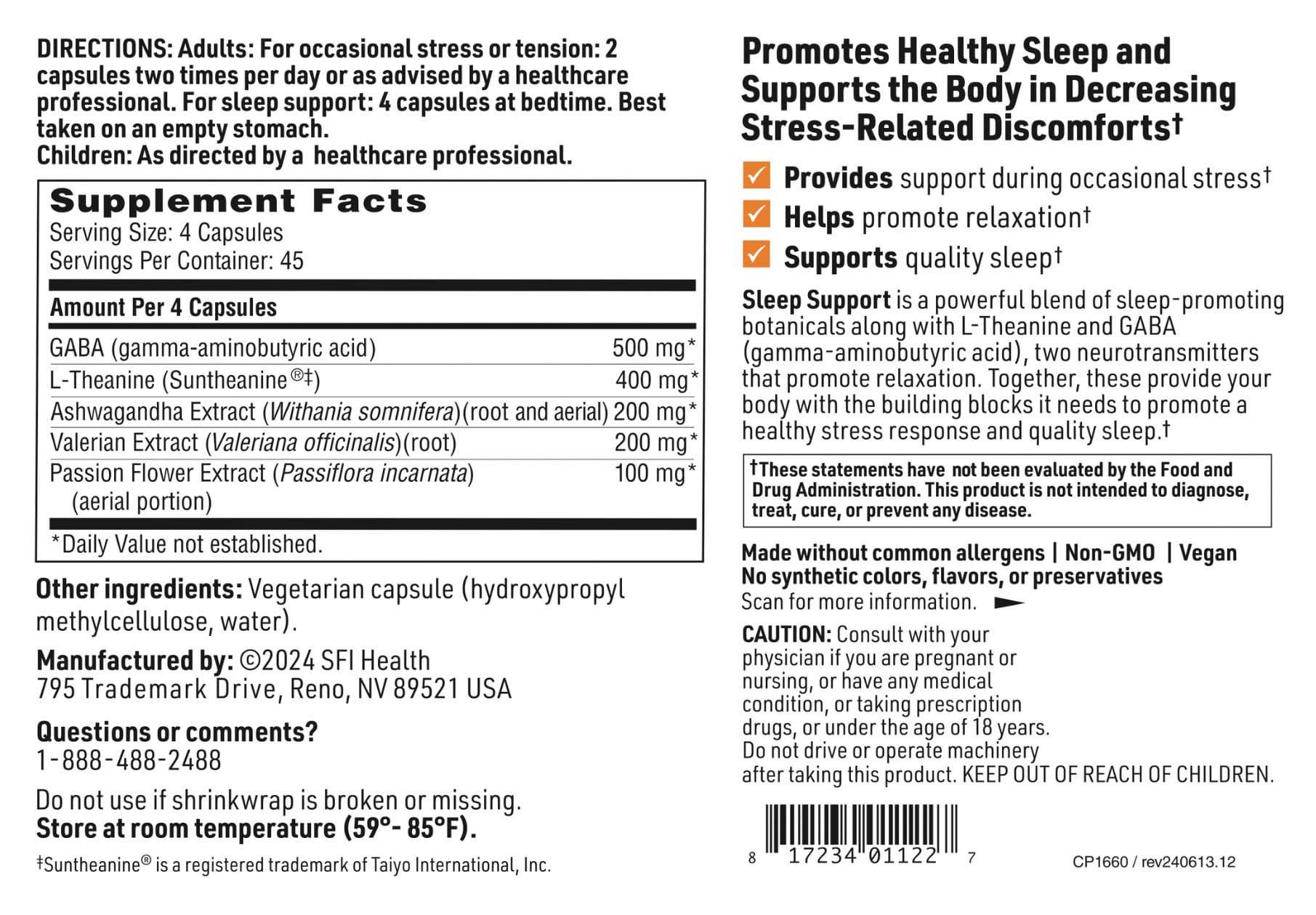 Premium imported USA beauty and health supplements featuring Klaire Labs stress support.