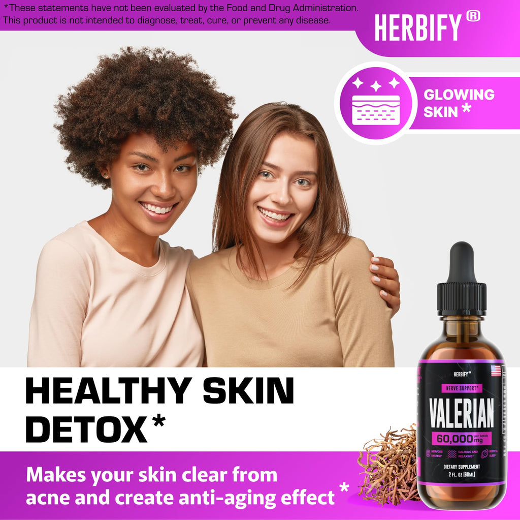 Herbify nervous system support supplement ingredients list and supplement facts panel