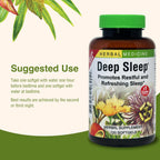 Herbs Etc Deep Sleep holistic rest supplement bottles imported directly from the United States.