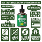 Peak Performance herbal sleep support drops packaging highlighting its gluten-free profile