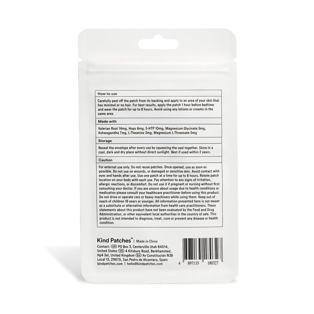 Kind Patches authentic USA imported extra strong sleep patch premium wellness product