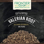 Frontier Co-op Valerian Root certified kosher non irradiated herbal tea ingredient