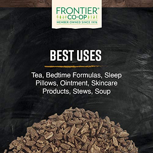 Premium loose leaf valerian root bulk bag by Frontier Co-op for natural sleep support