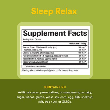 Natural Factors authentic USA imported herbal sleep aid packaging