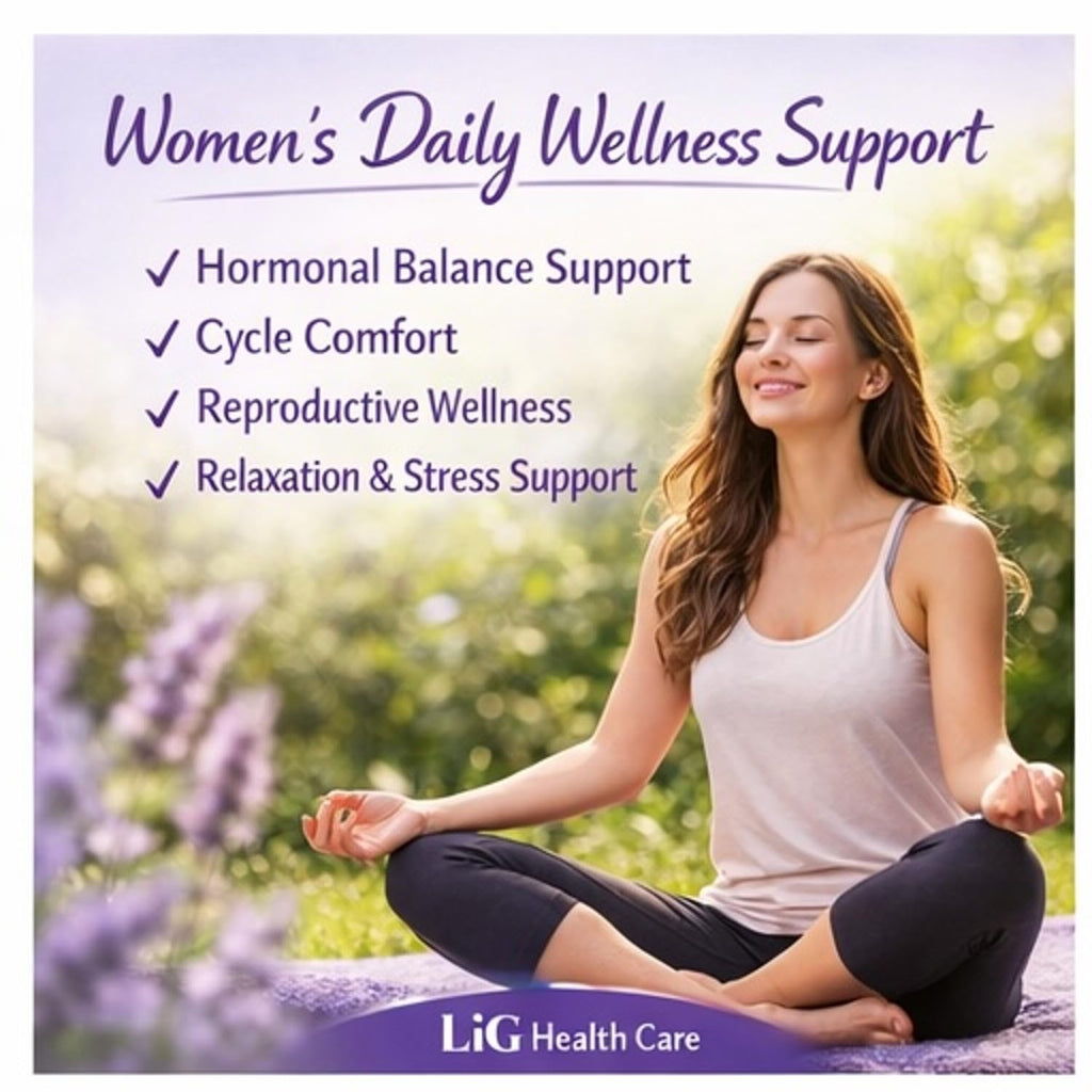 Gluten free and dairy free ovarian tissue support supplement dietary facts label