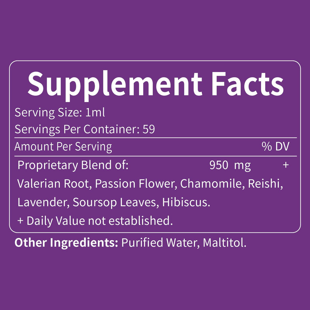 Full product shot of Eubrition Passion Flower and Valerian Root sleep formula bottle for deep relaxation.
