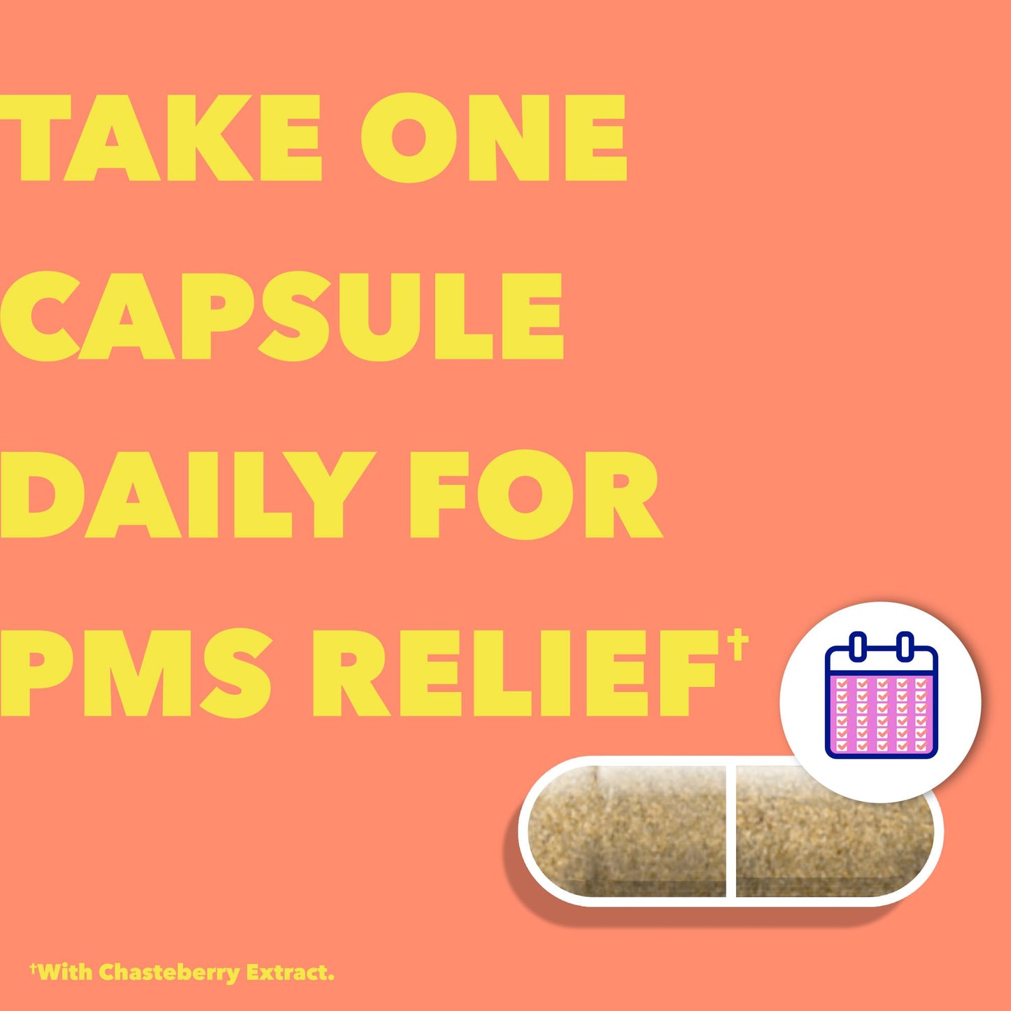 Midol Peace Out dietary supplement close up view of premium capsules