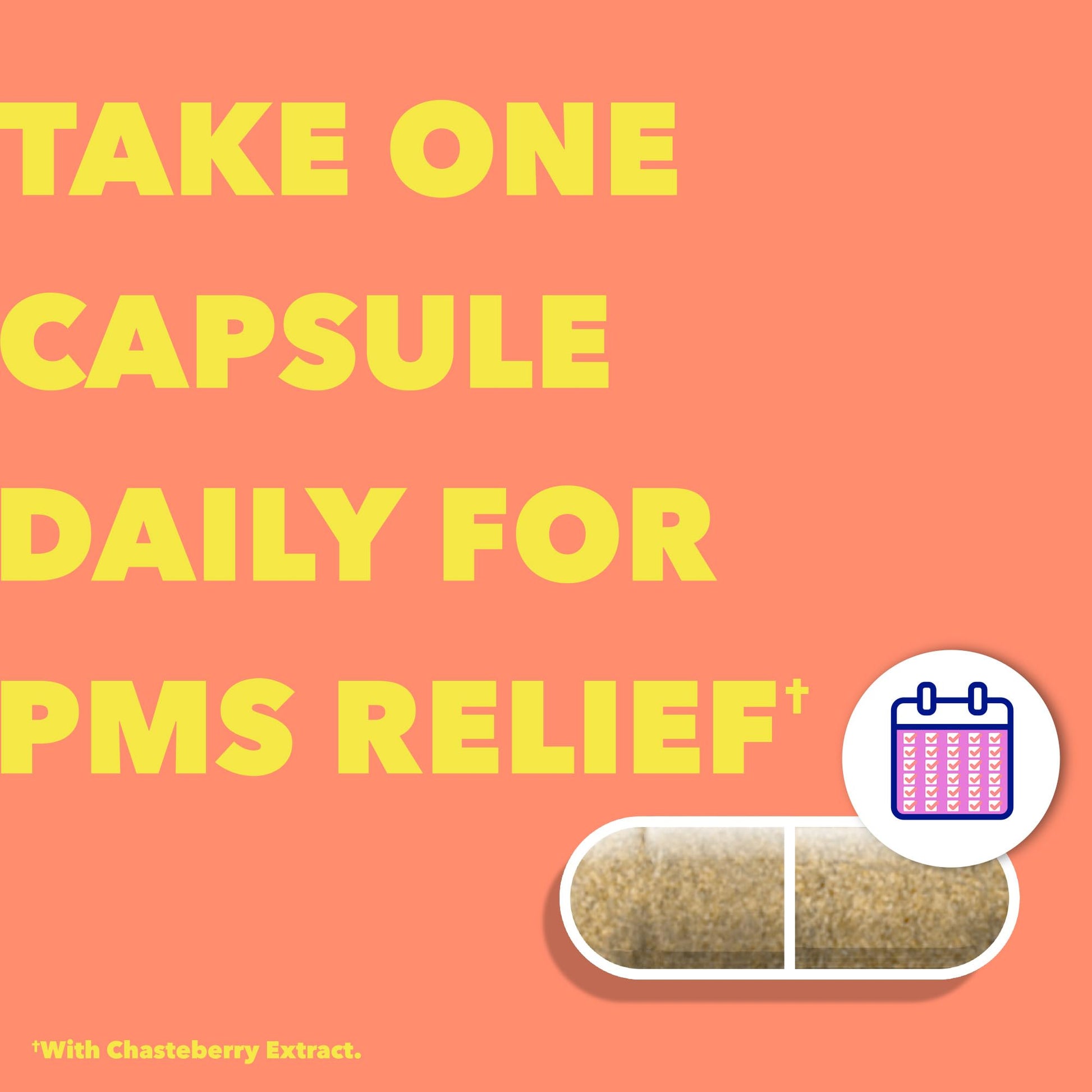 Midol Peace Out dietary supplement close up view of premium capsules