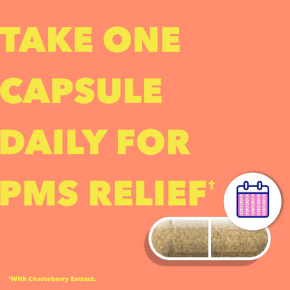 Midol Peace Out dietary supplement close up view of premium capsules