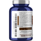 NusaPure Valerian Root capsules showing the clear safety seal and manufacturing features.
