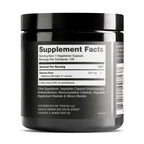 Toniiq Valerian Root one thousand three hundred milligrams equivalent capsules nutritional facts label view