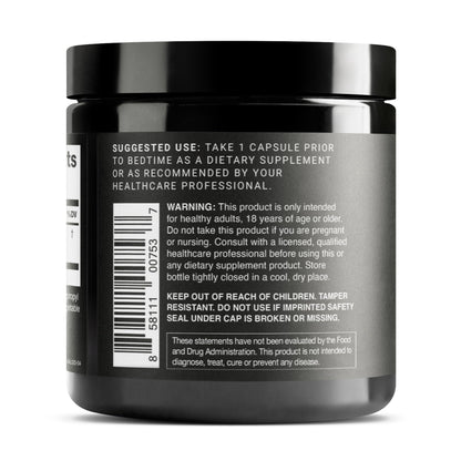 Full packaging display of Toniiq Valerian Root highlighting the premium clean supplement design