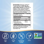 Nature's Way Valerian Premium Extract bottle showcasing the 220 milligram herbal sleep formula.