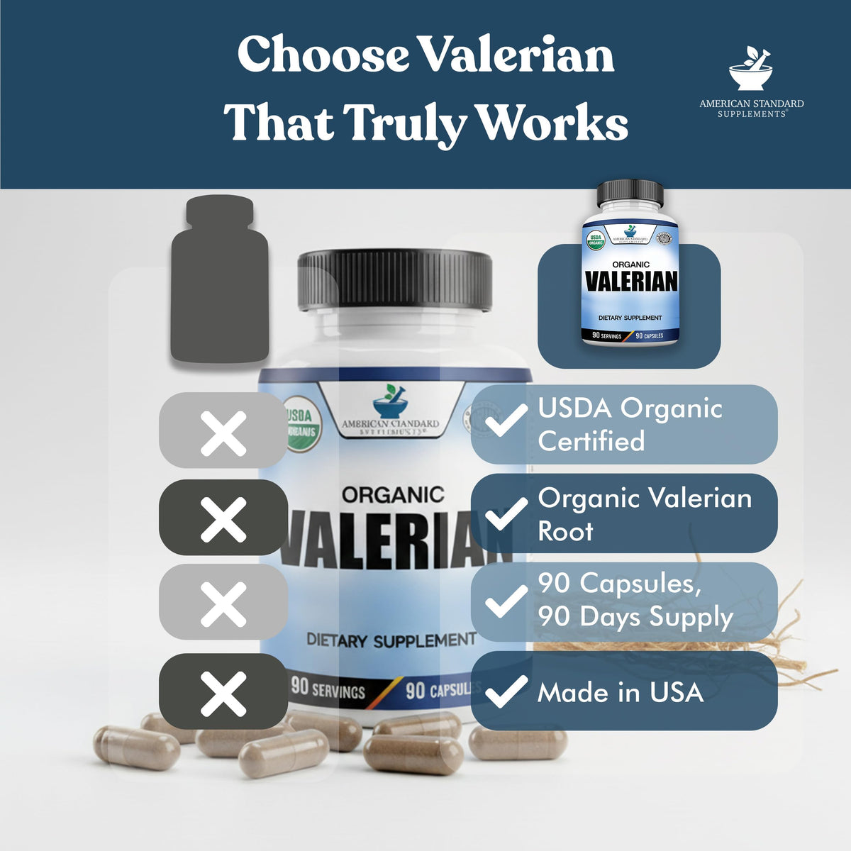 Close-up of the capsule texture showing the herbal powder inside the clear plant-based pullulan capsules.